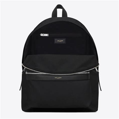 ysl backpack black|ysl city backpack.